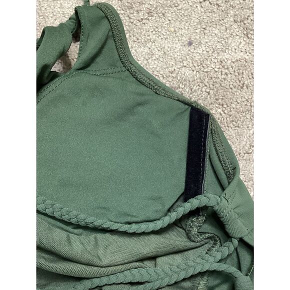 New. Robin Piccone rubine luca high neck one piece cut out swimsuit. - Picture 6 of 6